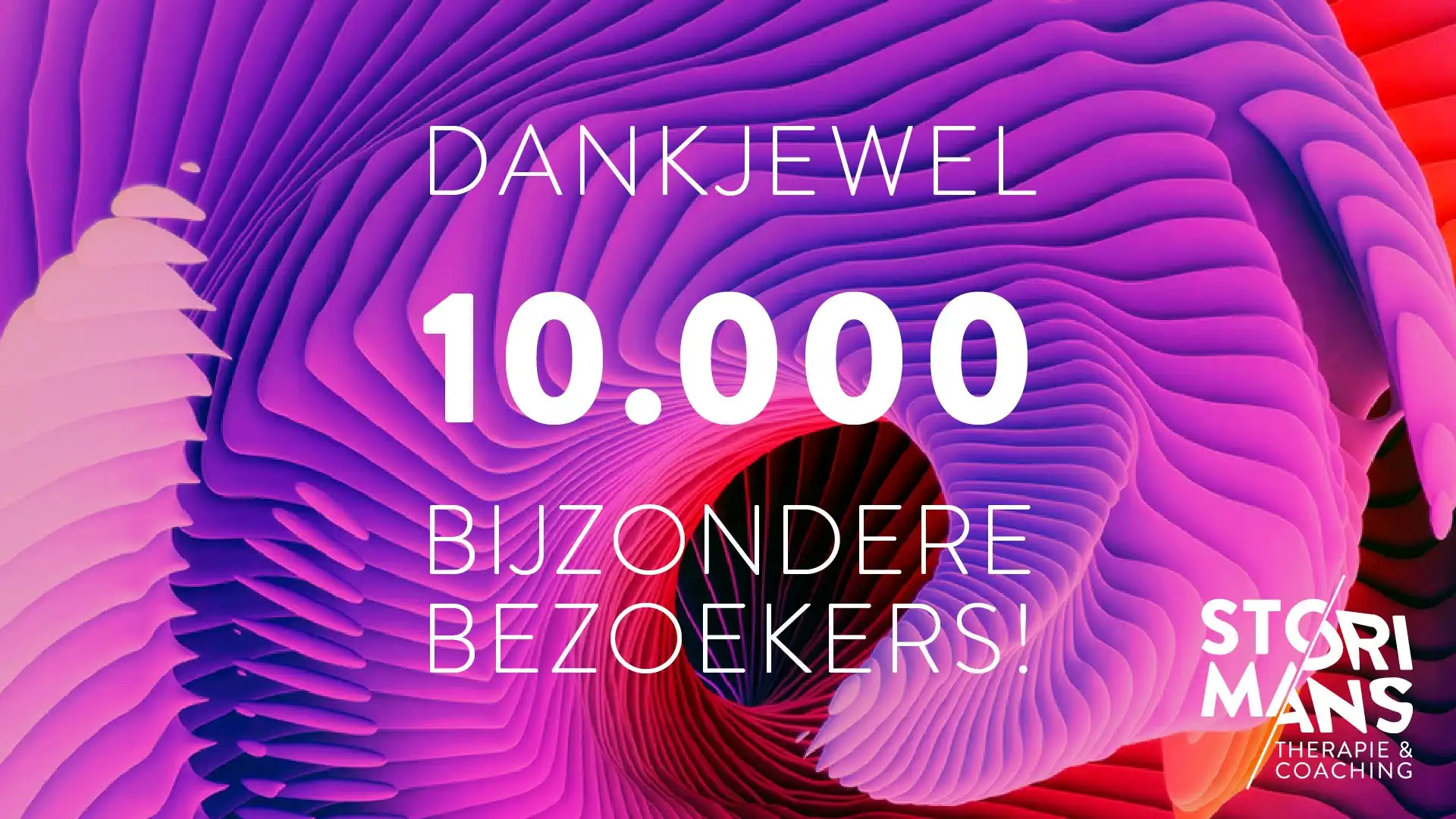 Storimans Therapie 10.000-bezoekers